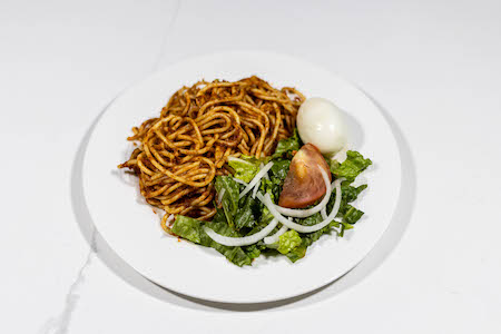 Spaghetti with Smoked Herring